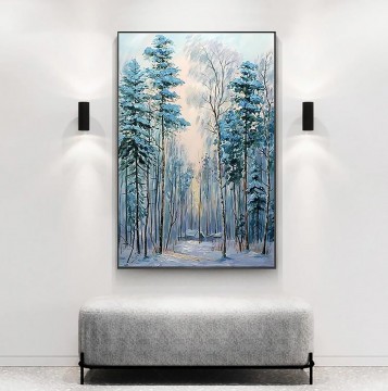 Bosque Painting - bosque azul 2